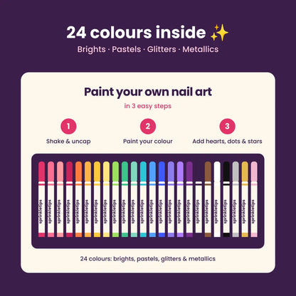 Sprinkletips™ Nail Art Markers
